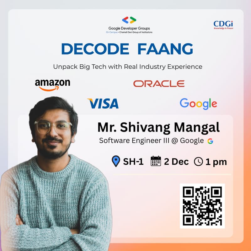 Cover Image for Decoding Faang - With Googler!