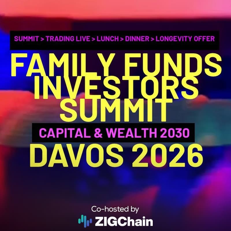 Cover Image for 🇨🇭Invest Dinner: Family Office Investors Summit 🥂🕯Davos 2026📍January 19 2026