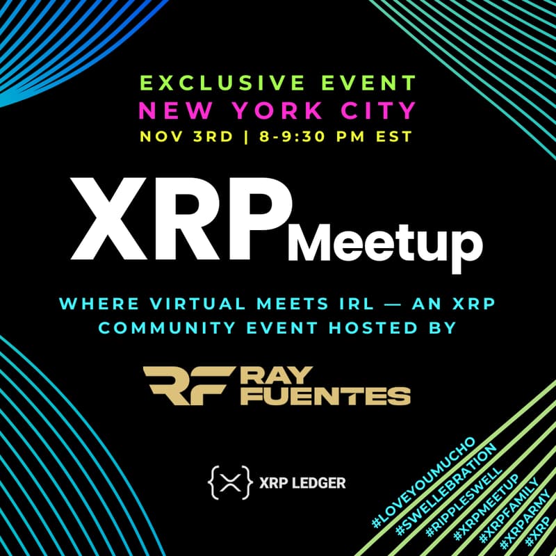 Cover Image for XRP Meetup NYC — Ripple Swell Edition: Celebrate, Connect, and Build Together