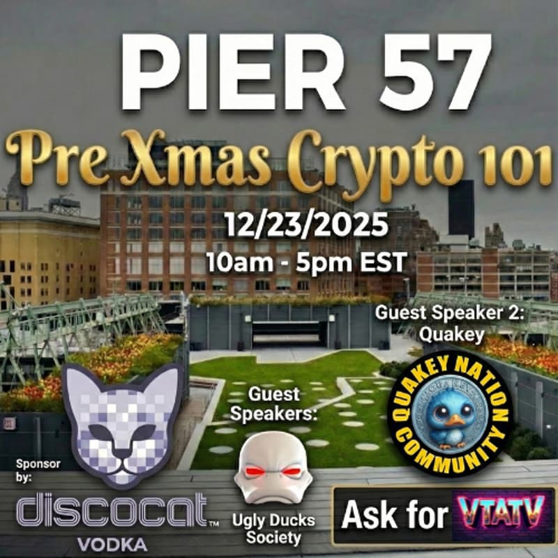 Cover Image for PIER 57 Pre Xmas Crypto 101