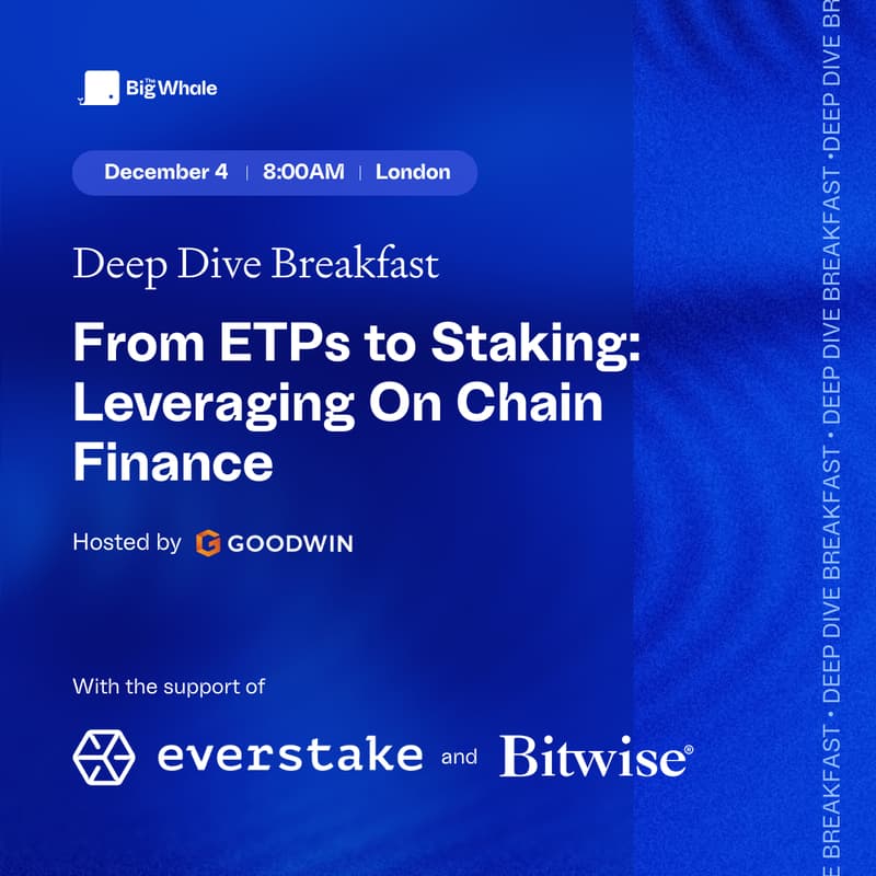 Cover Image for From ETPs to Staking: Leveraging On-Chain Finance