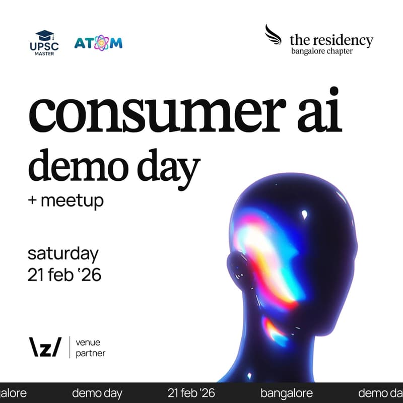 Cover Image for Consumer AI Demo Day: Founders + Operators Meetup