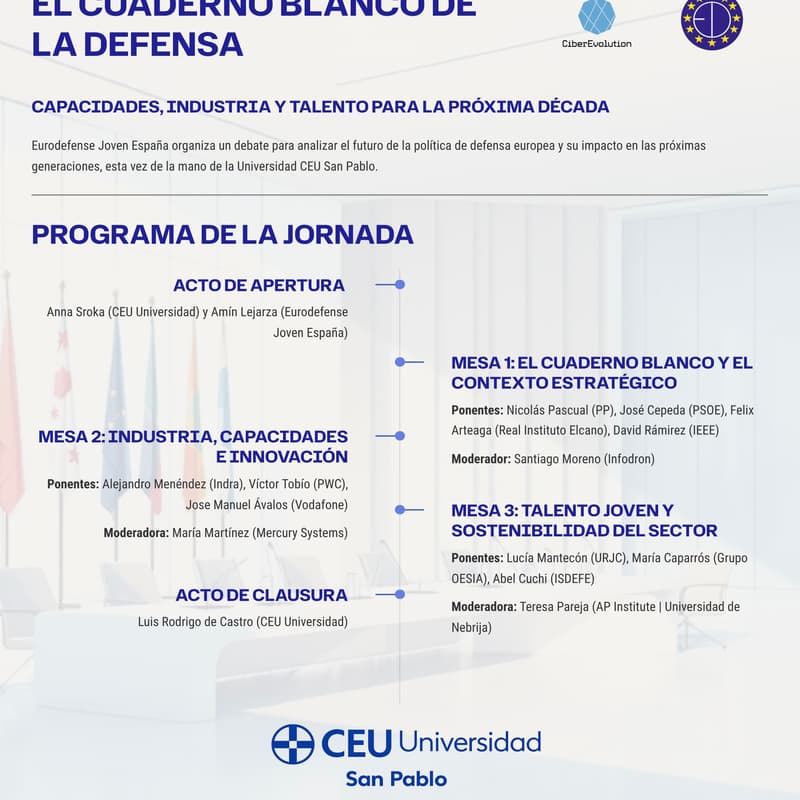 Cover Image for El Cuaderno Blanco de la Defensa: Capacidades, Industria y Talento para la Próxima Década