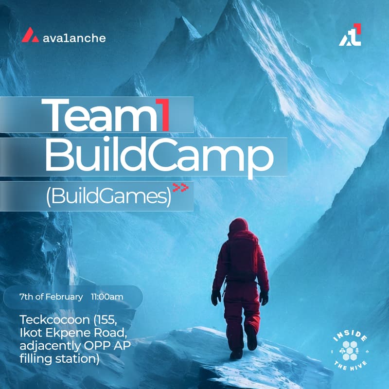 Cover Image for Team1 BuildCamp (BuildGames), Uyo.