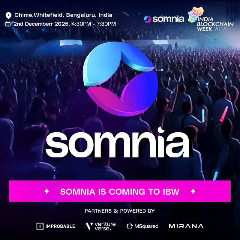Cover Image for Somnia DevCircle India Bengaluru