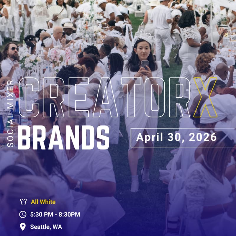 Cover Image for Aeone CreatorXBrands Meetup Networking Social: Creator Registration