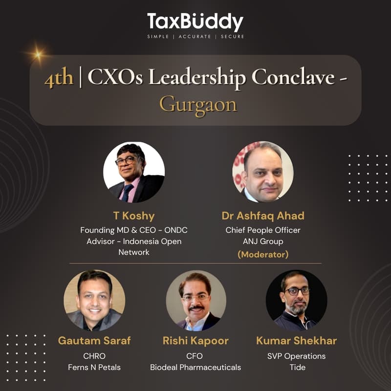 Cover Image for 4th CXOs Leadership Conclave - Gurgaon