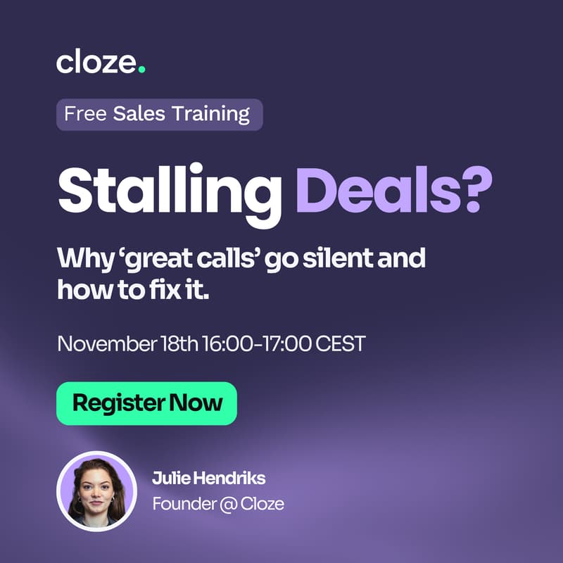 Cover Image for Free Sales Training: Why Great Calls Go Silent (and How to Fix It)