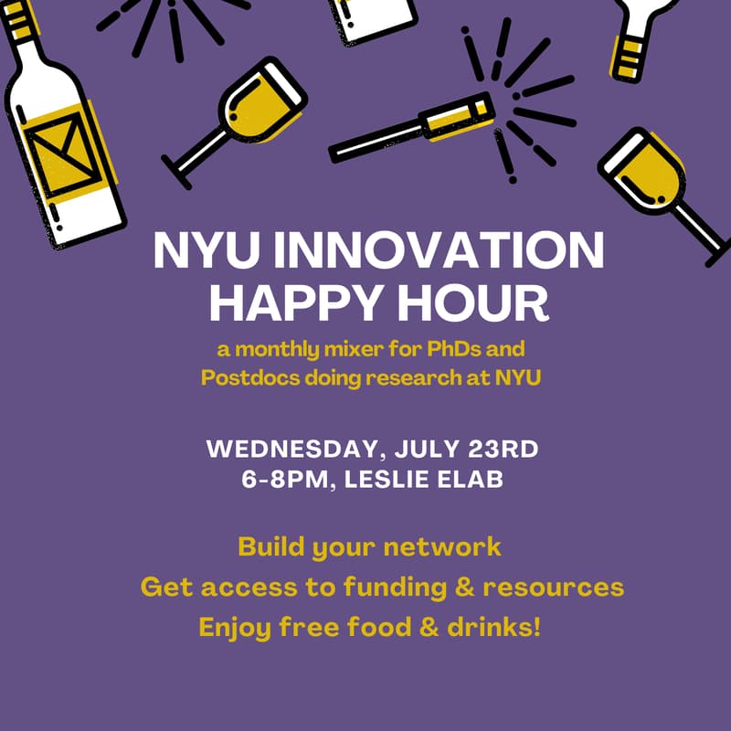 Cover Image for NYU Innovation Happy Hour