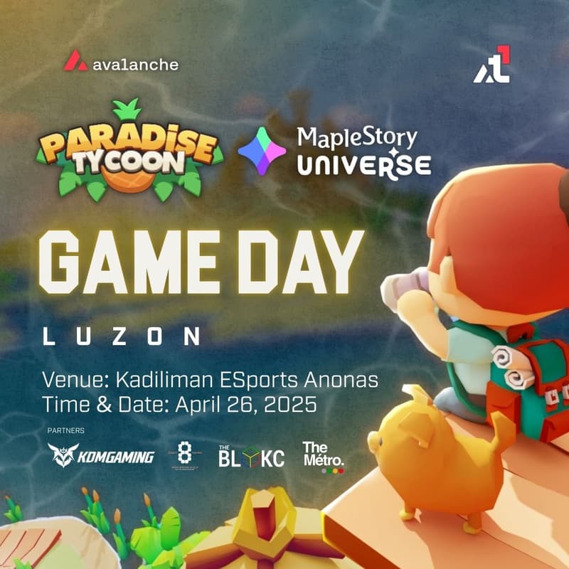 Cover Image for Paradise Tycoon x Maplestory: Game Day - Luzon, Philippines