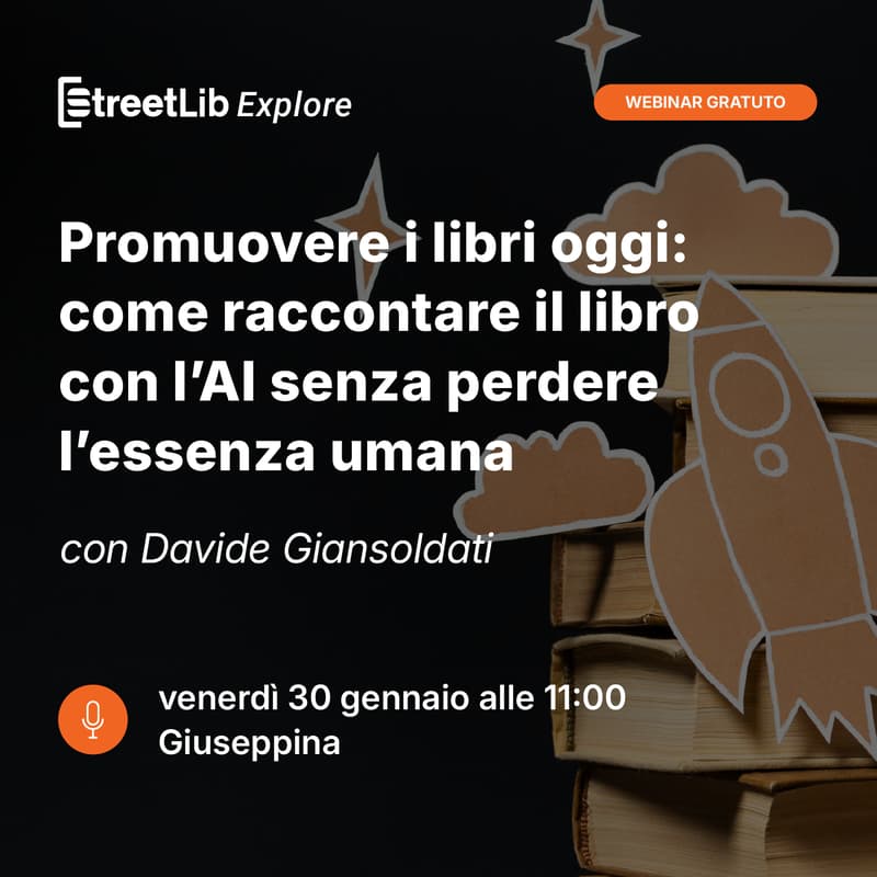 Cover Image for Promuovere i libri oggi: come raccontare il libro con l’AI senza perdere l’essenza umana