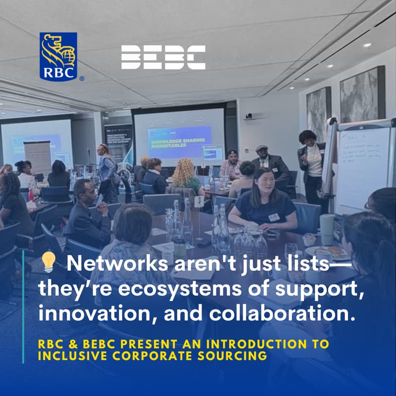 Cover Image for RBC & BEBC present an Introduction to Inclusive Corporate Sourcing