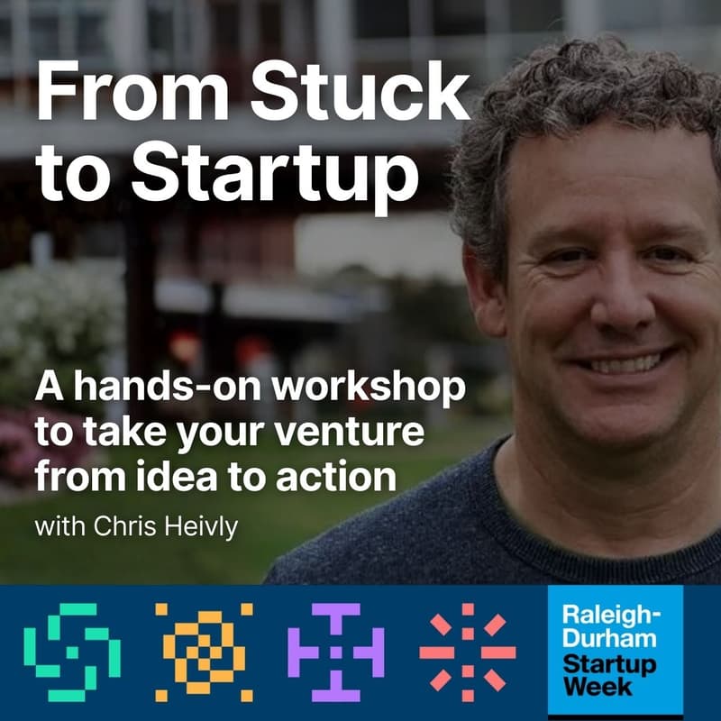 Cover Image for From Stuck to Startup: A hands-on workshop to take your venture from idea to action