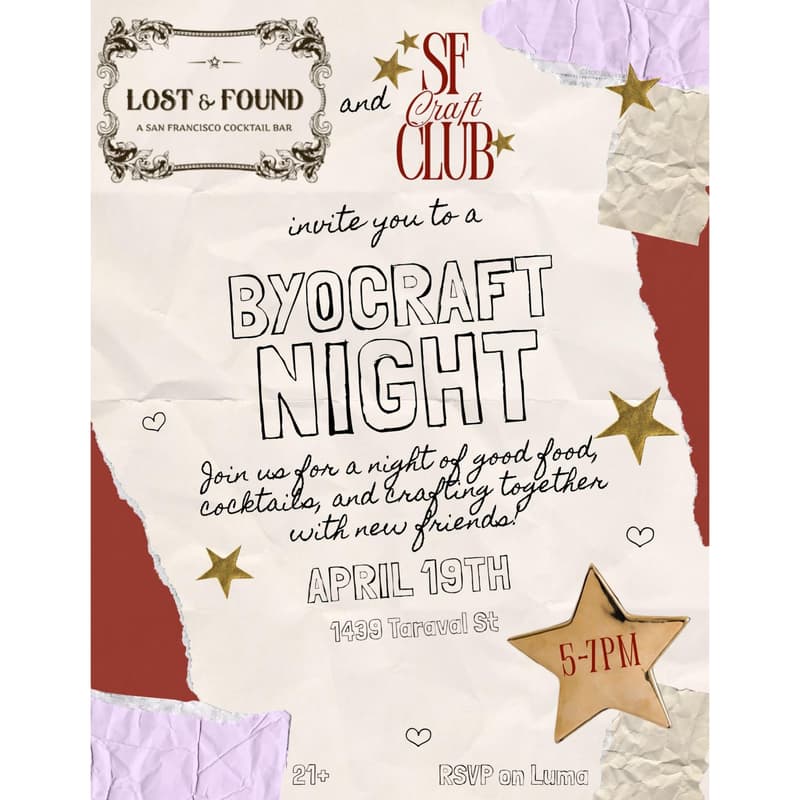 Cover Image for SF Craft Club at Lost and Found
