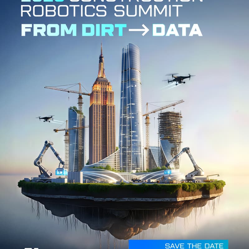 Cover Image for Construction Robotics Summit - From Dirt to Data