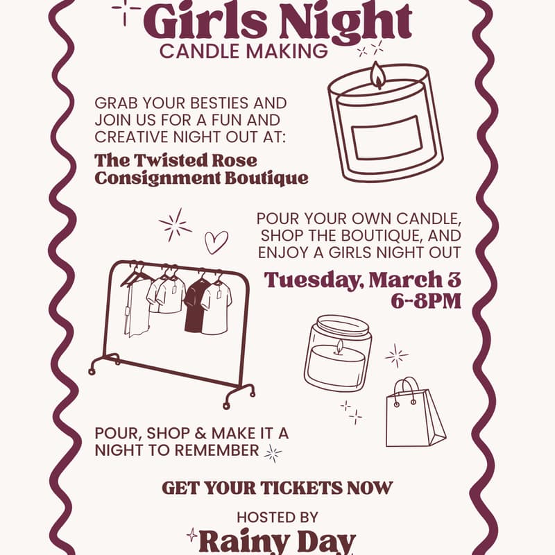 Cover Image for Girls Night Candle Making