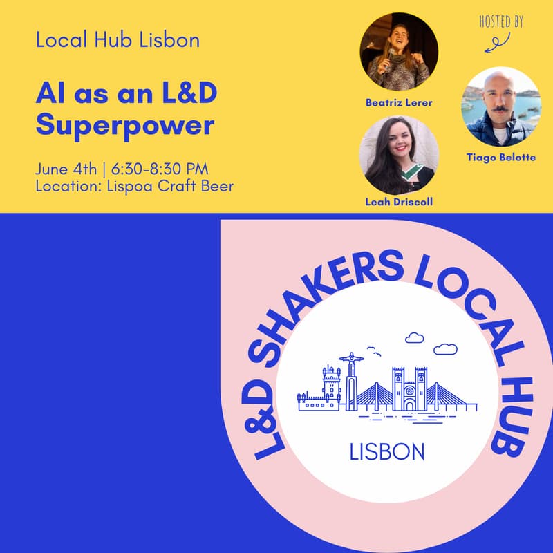 Cover Image for Local Hub Lisbon: AI as an L&D Superpower