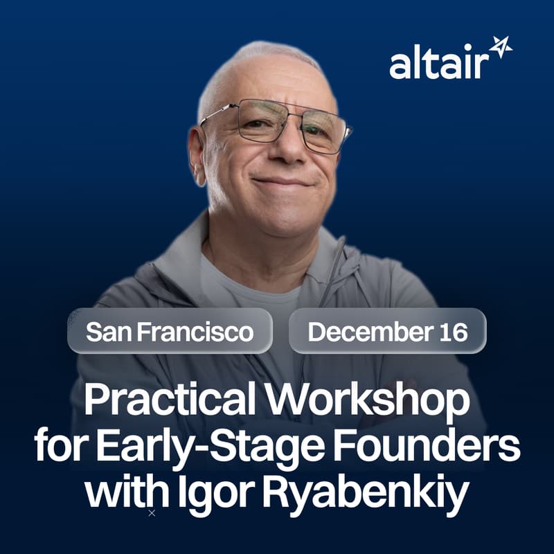 Cover Image for Practical Workshop for Early-Stage Founders