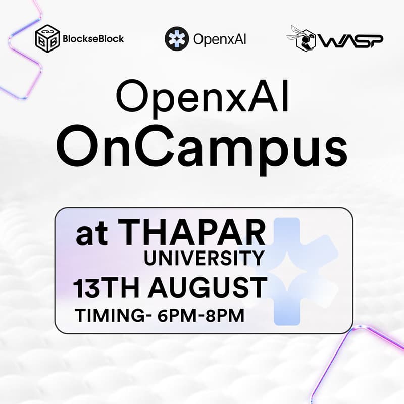 Cover Image for OpenXAI OnCampus at Thapar University