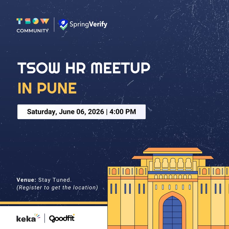 Cover Image for TSOW HR Meetup in Pune
