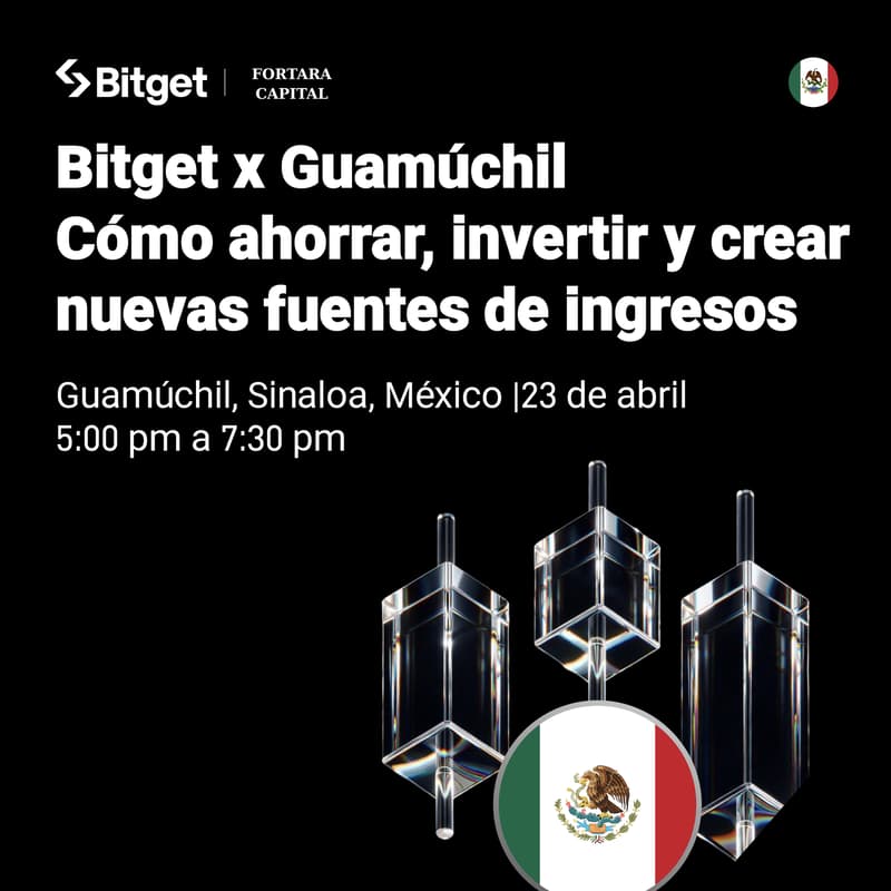 Cover Image for Bitget × Guamúchil: Cómo ahorrar, invertir y crear nuevas fuentes de ingresos