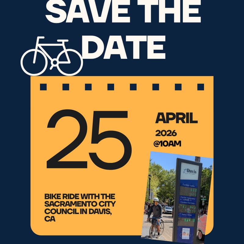 Cover Image for City Council Bike Ride in Davis