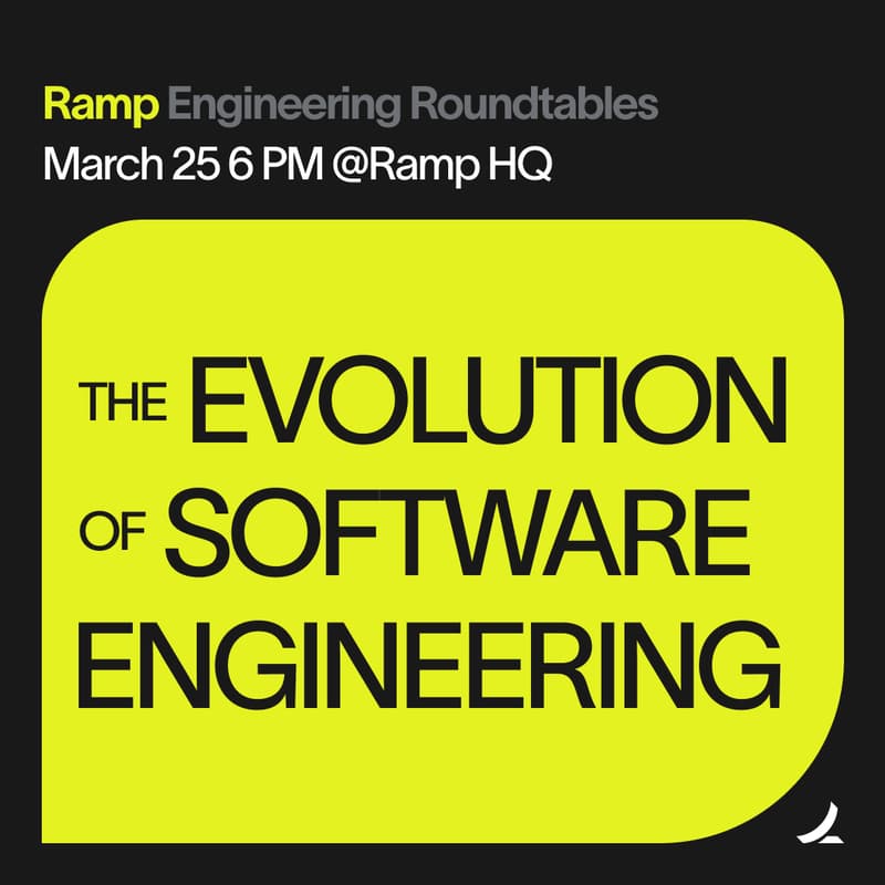 Cover Image for Ramp Engineering Roundtables: Evolution of Software Engineering
