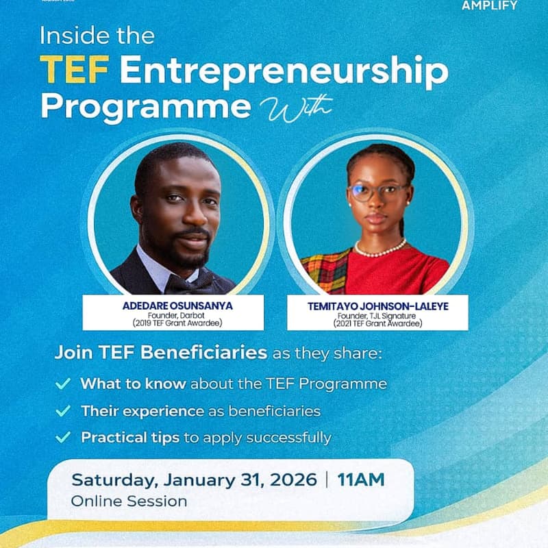 Cover Image for Applying for Tony Elumelu Foundation Grant: What Actually Works