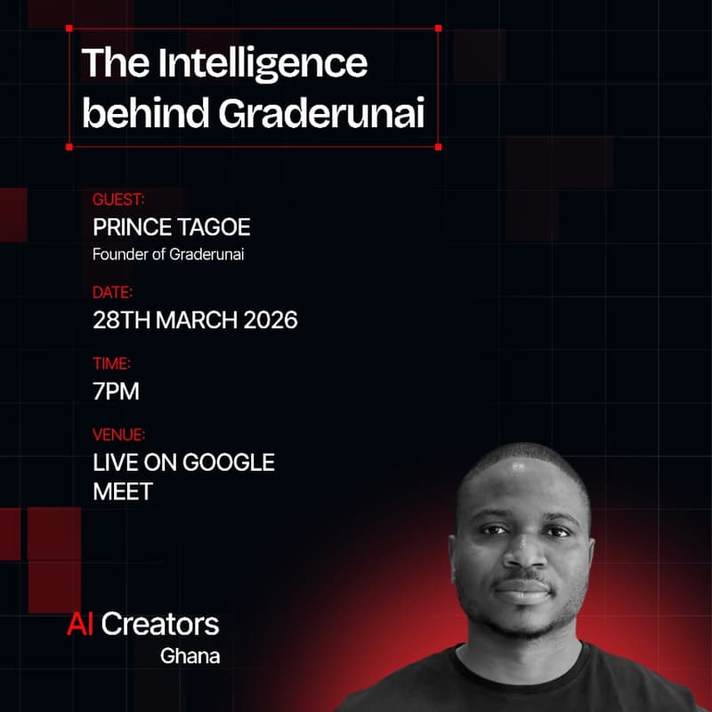 Cover Image for The Intelligence behind Graderunai (by Prince Tagoe)