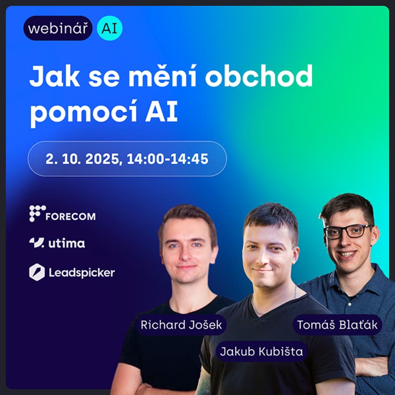 Cover Image for Webinář | Jak se mění obchod v době AI