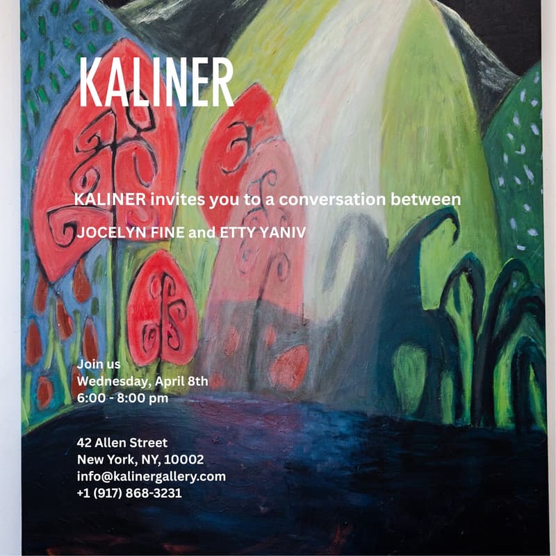 Cover Image for Jocelyn Fine and Etty Yaniv in conversation