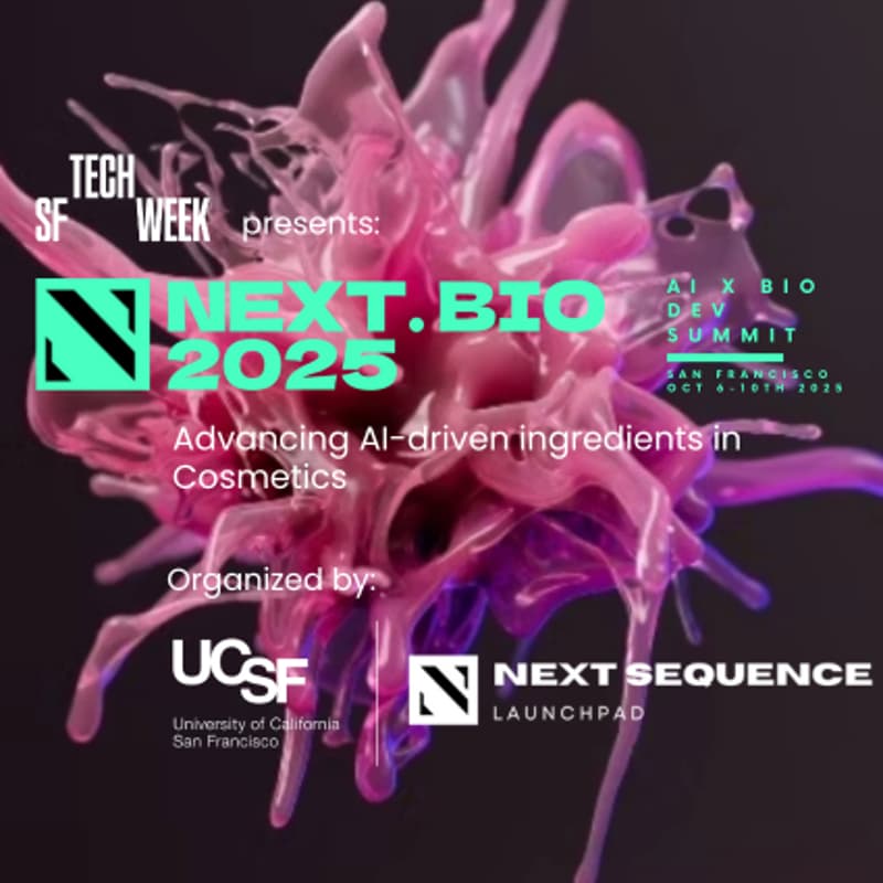 Cover Image for NEXT.BIO 2025 - Advancing AI-driven ingredients in Cosmetics