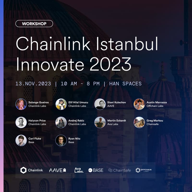 Cover Image for Chainlink Istanbul Innovate 2023