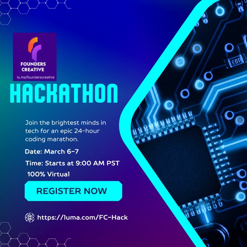 Cover Image for Founders Creative Hackathon