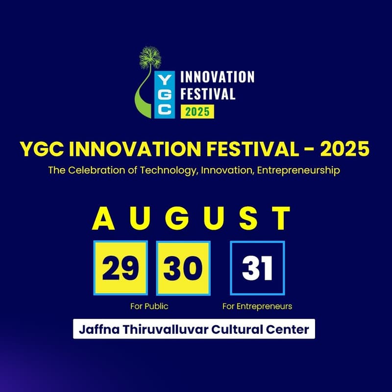 Cover Image for YGC Innovation Festival 29th & 30th of August 2025