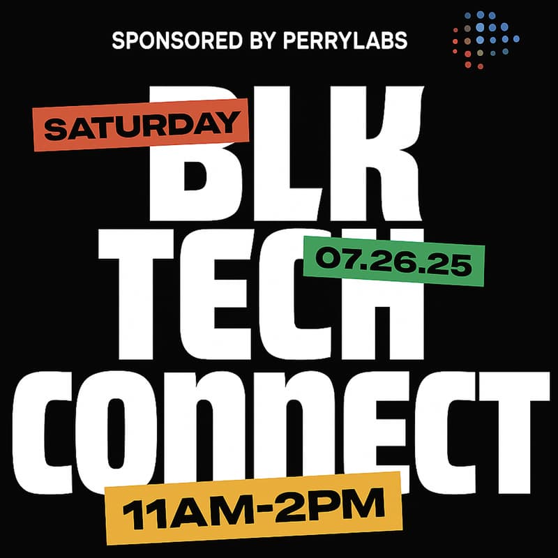 Cover Image for BLK Tech Connect #3 (Sponsored By PerryLabs)