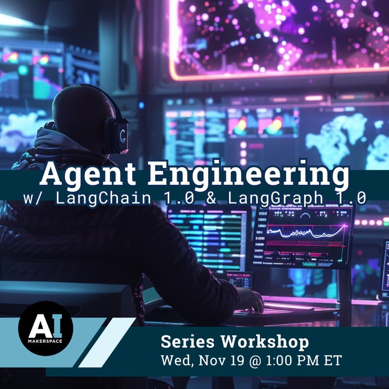 Cover Image for Agent Engineering with LangChain 1.0