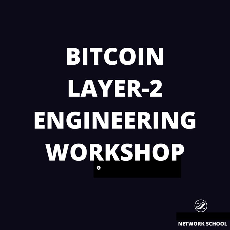 Cover Image for Bitcoin Layer-2 Engineering Workshop