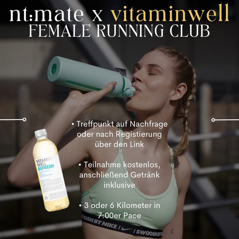 Cover Image for nt:mate x Vitamin Well - Female Run Club