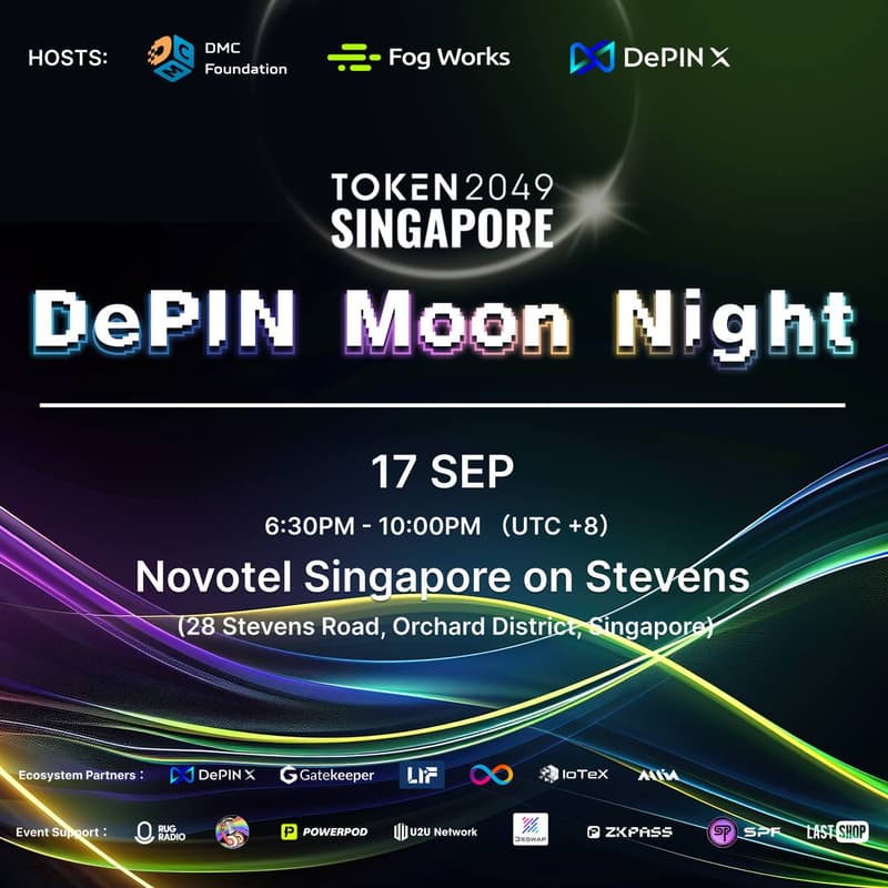 Cover Image for Token 2049-DePIN Moon Night