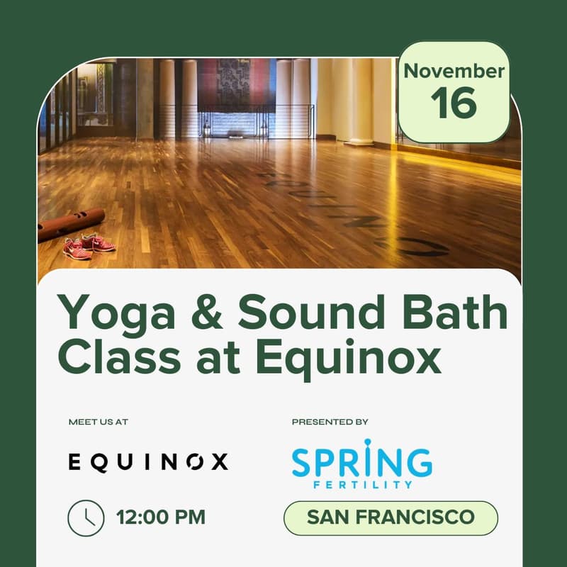 Cover Image for SAN FRANCISCO Member Meetup: Monday Girl x Spring Fertility Yin Yoga Sound Meditation Class