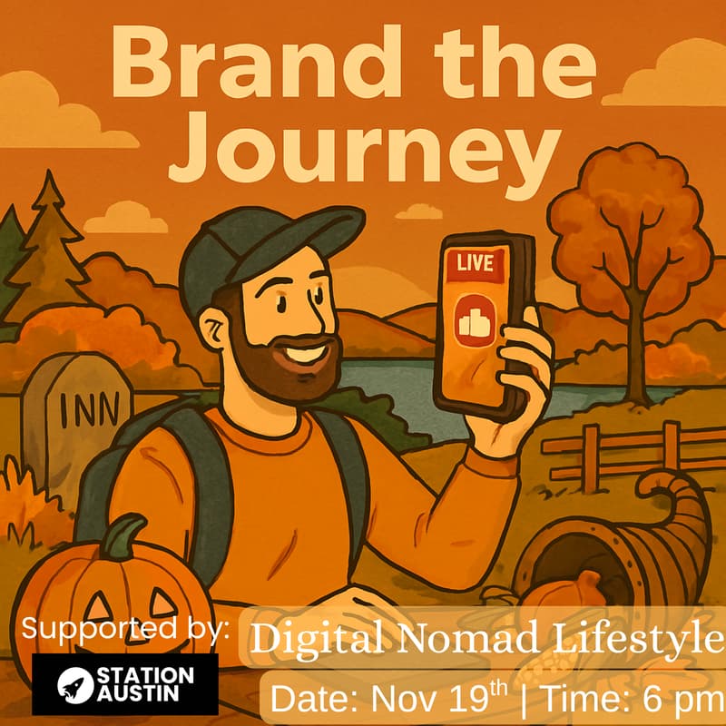 Cover Image for Brand the Journey: Advanced Strategies to Market and Grow Your Nomad Work 📈