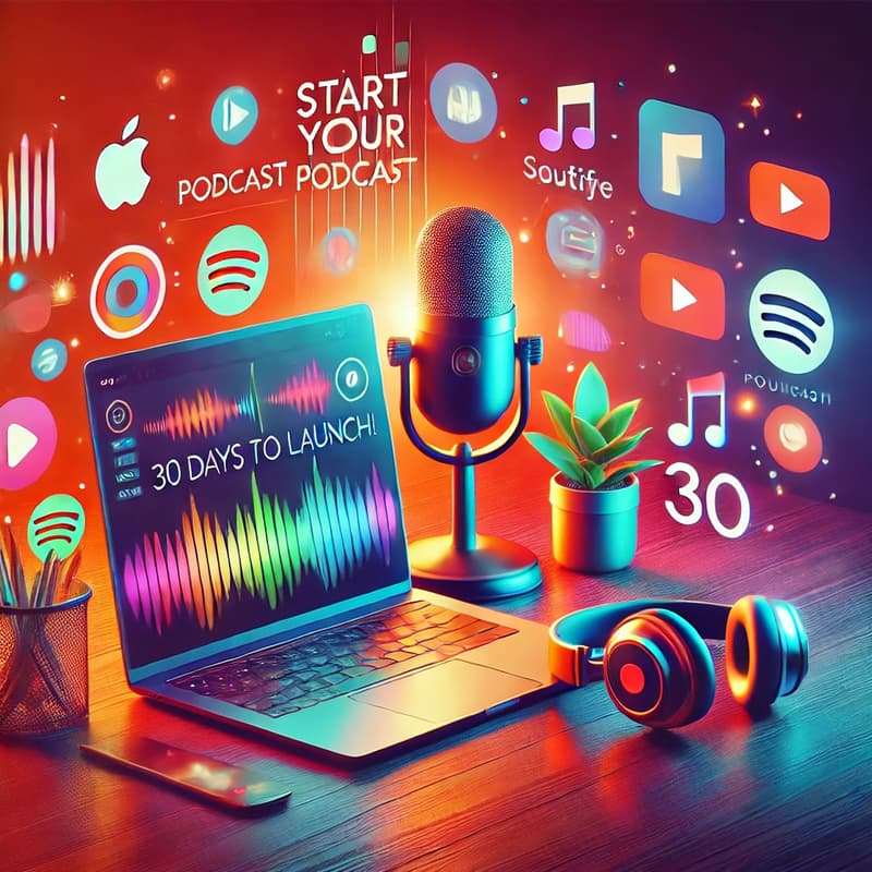 Cover Image for Start a Podcast in 30 Days