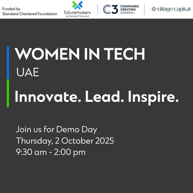 Cover Image for Standard Chartered Women in Tech UAE Accelerator 2025: Demo Day