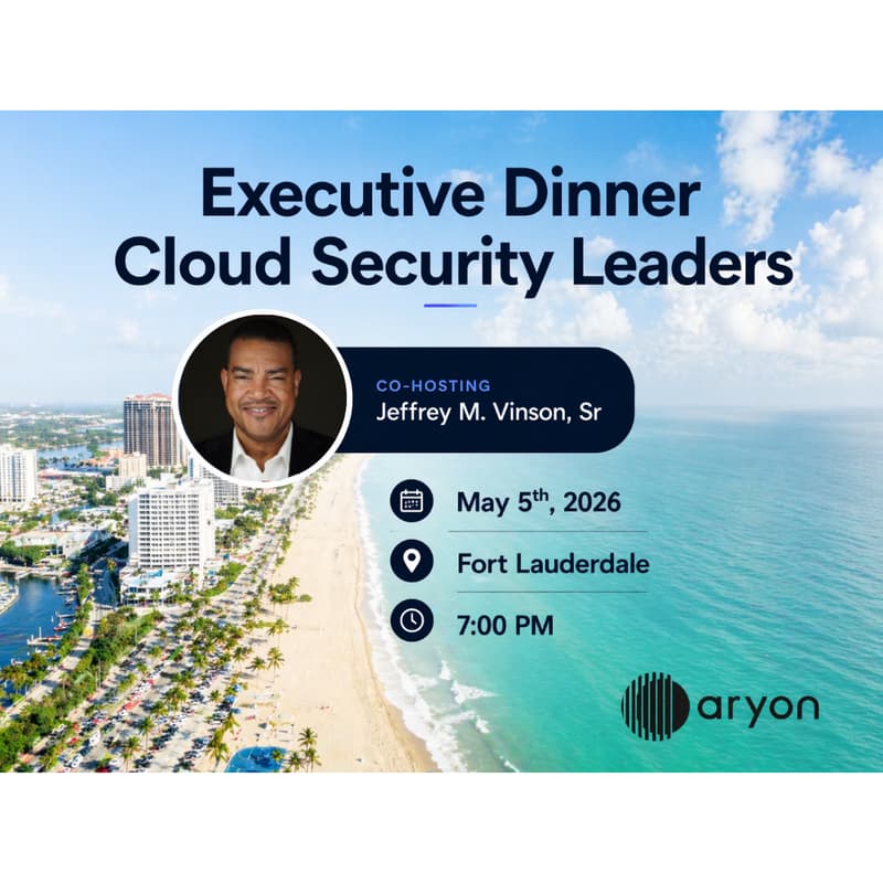 Cover Image for Executive Dinner - Cloud Security Leaders - Fort Lauderdale
