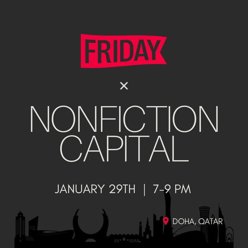Cover Image for FridayHQ x Nonfiction, Startup/VC Meetup (GEM Week)