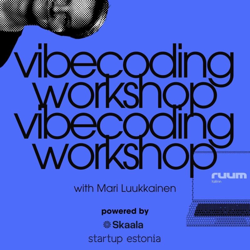 Cover Image for vibe coding workshop with Mari Luukkainen x ruum