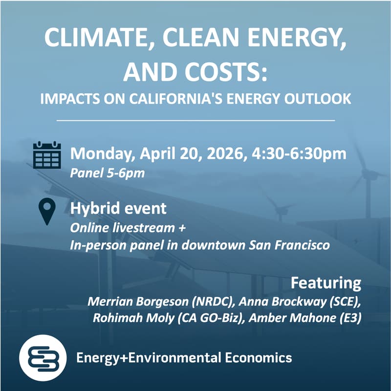 Cover Image for Climate, Clean Energy, and Costs: Impacts on California's Energy Outlook