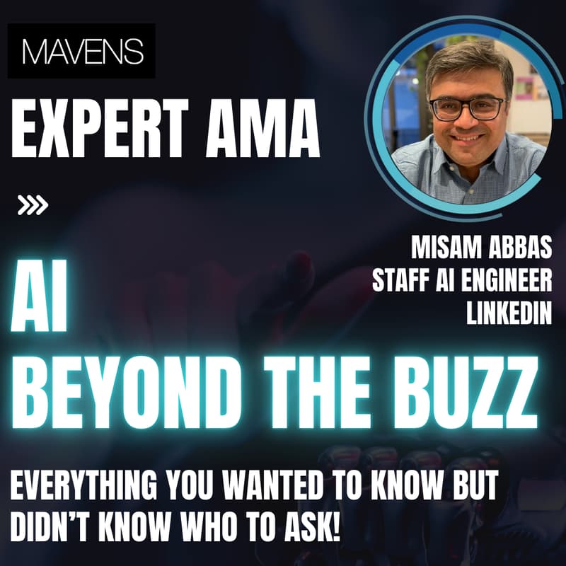 Cover Image for AMA: AI Beyond The Buzz