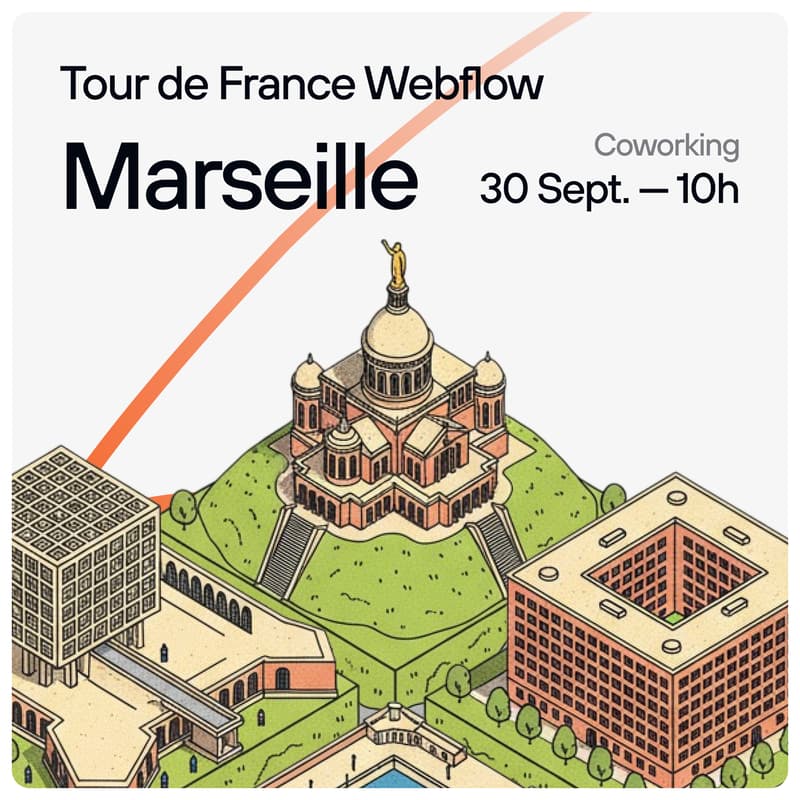 Cover Image for Tour de France Webflow · Coworking à Marseille